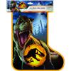 Jurassic World Calza della befana jurassic world, con super gadgets presenti all'interno, con 1 dinosauro, 1 marsupio e tanto altro, giocattolo per bambini 3+ anni, hpb62