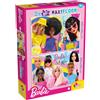 Barbie, LISCIANI Barbie Puzzle Maxi Floor 2x60 - Doppio Puzzle da Pavimento con Barbie e Amiche