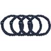 Dore & Rose Scrunchie 1 cm Set Dark Blue Elastico per capelli 4 pz.