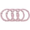 Dore & Rose Scrunchie 1 cm Set Pink Elastico per capelli 4 pz.