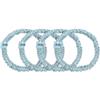 Dore & Rose Scrunchie 1 cm Set Light Blue Elastico per capelli 4 pz.