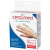 NOVA ARGENTIA Srl IND. FARM Ceroxmed Rete Tubolare Elastica Salvadito Imbottito 3 Pezzi - Protezione Comoda per Dita e Articolazioni