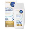 NIVEA (BEIERSDORF SpA) NIVEA SUN BREATHABLE UV SPECIALIST FLUIDO QUOTIDIANO ULTRA LEGGERO LIGHT TINTED SPF50+ 40 ML