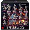 Wildspire Spellblades, personaggi eroe e NPC per miniature DND non verniciate, scala da 28 mm a 32 mm, Dungeons and Dragons, mini figure di D & D, Pathfinder DND Minis Accessori da gioco
