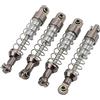 SPYMINNPOO 2 paia di ammortizzatori per auto RC, ammortizzatori in lega da 60 mm, aggiornamenti per auto RC, compatibili con modelli WPL C14 C24 MN D90 99S
