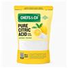 CHEFS & CO Acido Citrico in Polvere Qualità Alimentare 1 kg | Anidro | Polvere Fine | Anticalcare Multiuso, Disincrostante | Conservante e Esaltatore di Gusto