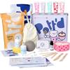 Pott'd Kit per Candele: Serata Romantica - Kit Fai da Te per Coppie con Argilla Autoindurente, Cera, Colori, Strumenti, Olio Profumato & Perline - Perfetto per San Valentino o Serate Romantiche