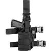 Armerialamanna Fondina Vega Holster PA280 Cosciale con Torcia - Nero
