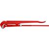 KNIPEX Giratubi con ganasce a 90° rossa, verniciata a polvere 750 mm, 83 10 040