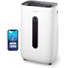 Clean Air Optima Deumidificatore e purificatore d'aria CA-708 Smart | bianco/nero - ottimo