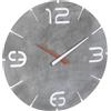 TFA Dostmann orologio da parete radiocomandato CONTOUR, 60.3536.15 Orologio radiocomandato, di facile lettura, aspetto concreto, plastica