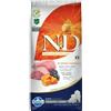 Farmina N&D Pumpkin Agnello Mirtillo Puppy Medium Maxi 2.5Kg Crocchette Cani