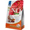 Farmina N&D Quinoa Skin & Coat Aringa 2,5kg Crocchette Cani Medium Maxi Adult