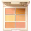 KARLOR Tavolozza correttore 6 in 1, correttore fondotinta crema Conncealer Make Up cremoso correttore occhiaie rimozione anti età contour pallet coprente per tonalità neutre della pelle (02#)