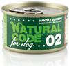 Natural Code Dog 02 Manzo e Verdure al Naturale Lattina 90 gr