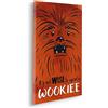 Komar Komar - Quadro con cornice per cameretta dei bambini, motivo: Star Wars Don´t Upset Wookiee, dimensioni: 40 x 60 cm