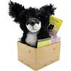 Joy Toy 20651 Joytoy Principessa Maja di Hohenzollern Gino Adopt me Peluche 18 cm con bracciale per la nuova BFF e libro illustrato, in confezione regalo, 12 x 15 x 25 cm, multicolore, taglia unica
