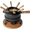BOSKA Fonduta elletrrica Pro - Premio Fonduta - Bourguignonne per carne - Fonduta formaggio - 2,2L - Con 9 Forchette