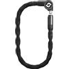 Serea Lucchetto a catena NFC bold 125 cm, nero
