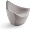 Poltrona da Esterno di Design Vela by Plust 102x88 h82- In Resina, Ergonomica e Comoda, CRETA
