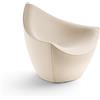 Poltrona da Esterno di Design Vela by Plust 102x88 h82- In Resina, Ergonomica e Comoda, PIETRA
