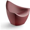 Poltrona da Esterno di Design Vela by Plust 102x88 h82- In Resina, Ergonomica e Comoda, LAVA