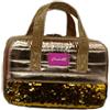Nice Girabrilla Set Make Up Beauty Case Oro con Ombretti Lucidalabbra e Smalto per Unghie di Nice