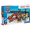 Clementoni Puzzle 104 Pezzi MAXI Paw Patrol 2 di Clementoni