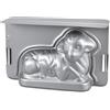 Städter 661769 - Stampo in metallo color argento, resistente a temperature fino a 230 °C, antiaderente, dimensioni: 36 x 22 x 9,5 cm, colore: Argento