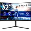 PHILIPS MONITOR GAMING CURVO 32 LED VA 16:9 QHD 0.5MS 500 CDM 240HZ USB-C ALTEZZA DP/HDMI