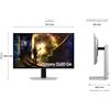 SAMSUNG MONITOR GAMING 27 OLED 16:9 QHD 0,03 MS 200CDM 240hz, PIVOT, DP/HDMI, ODYSSEY G6 S27DG61