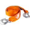 HERMON Fune di traino con ganci HERMON cinghia di traino 4,5 m/50 mm/5 t arancione