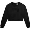 Freddy Felpa cropped girocollo con logo borchie Hello Kitty