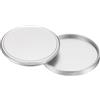 PATIKIL 37mm x 1mm Copertura Obiettivo In Metallo, Copertura Universale Per Filtri Obiettivo Custodia Protettiva Per Filtri Fotografici In Alluminio Sottile, Argento