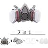 3M Maschera Antigas Mezza Maschera Anti Polvere Vernice Spray Chimica Con Filtri