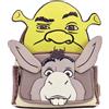 Loungefly DreamWorks - Mini zaino per cosplay di Shrek & Donkey