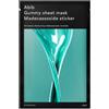 ABIB Gummy Sheet Mask Madecassoside Sticker - Maschera viso idratante