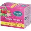 Viropa Infuso alla Frutta 10 Vitamine Ciliegia Selvatica Bustine 15 pz filtro