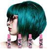 Crazy Color Renbow, Tintura per capelli semi permanente, Verde (Pine Green), No. 46, Confezione da 4 x 100 ml