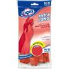 LOGEX PROFESSIONAL Guanti in lattice Extralong tg. M Rosso