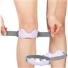 Beugo Fascia per ginocchio rotuleo Cinturino, Fascia regolabile in silicone Ginocchiera, Tutore Ginocchio Rotulea per Palestra, Escursionismo, Basket, Baseball, Pallavolo, 1 Pezzi, Viola