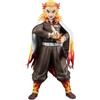 Banpresto Kyojuro Rengoku Demon Slayer Kimetsu No Yaiba - Grandista 24 cm, BP29369P, Multicolore, Optima per i fan degli anime