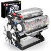 Mould King 10088 - Modellino di mattoncini da costruzione, per adulti, MOC a benzina come giocattolo/regalo/oggetto da collezione (552 pezzi)