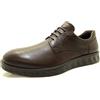 ECCO S Lite Hybrid, Derby Uomo, Marrone, 45 EU