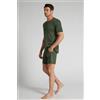Intimissimi Pigiama Corto In Cotone Superior Verde