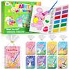ZMLM Libri da Colorare gadget compleanno bambini, mini libri da colorare Carta per Pittura ad acqua per di 4-8anni Bambini Regalo Gadget Regalini fine Festa Compleanno (24 Pasqua)