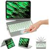 KBCASE Tastiera per iPad 10 Generazione /A16 11 Generation (11/10.9 pollici, 2025/2022),Rotazione 360 Cover con Bluetooth Tastiera Touchpad per iPad 10/11Gen con 7 Colori Illuminato,Italiano QWERTY