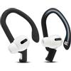 WC HookZ Pro 3 - Ganci auricolari regolabili compatibili con AirPods Pro 3 di Wicked Cushions | Nucleo malleabile per una vestibilità personalizzata, sicura e confortevole | Black