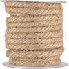Vaessen Creative Corda Spago di Juta Naturale 8 mm x 50 m - 2 Rotoli Corda Canapa per Decorazioni, Confezioni Regalo, Fai-da-te, Scrapbooking, Composizioni Floreali e Decorazioni per il Giardino