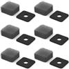 CHAOTEMAI Set di 6 Microfoni Antivento Microfono Wind Muff Schiuma Accessori per Fotocamere Copertura Antivento per Microfono Applicabile a Insta 360 X3/X4 Migliora la Qualità del Suono